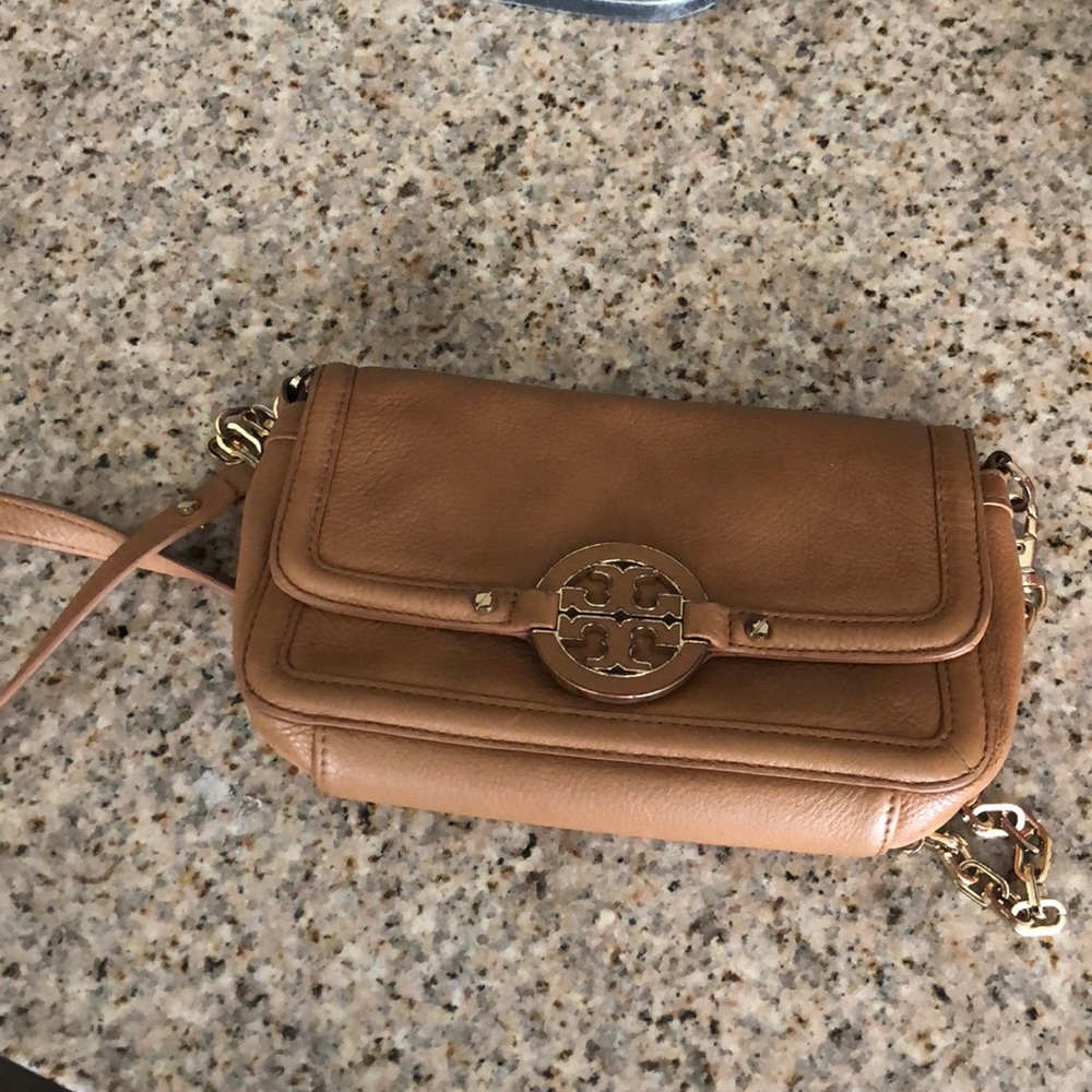 Tory Burch tan crossbody